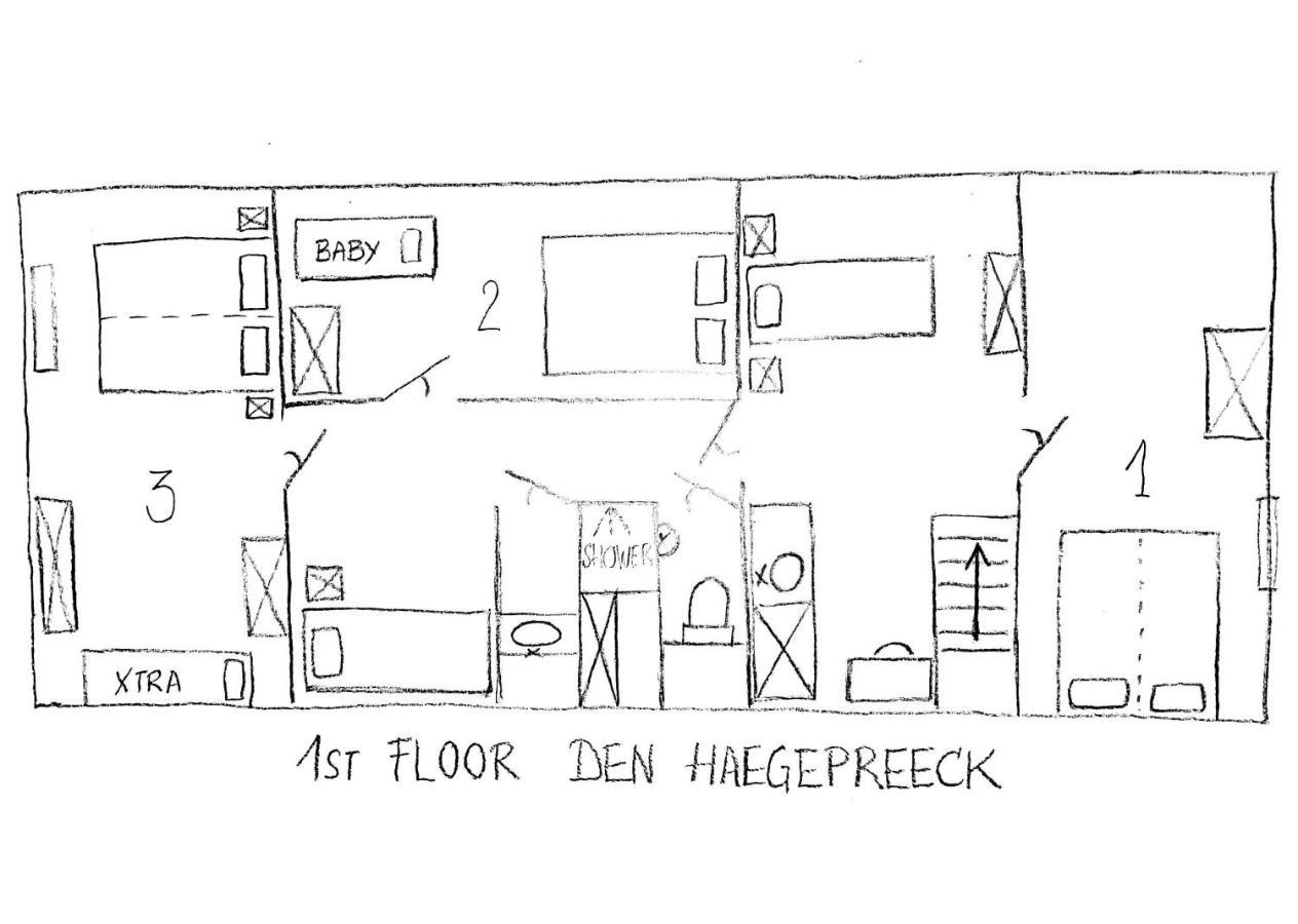 Villa Den Haegepreeck Horebeke Esterno foto